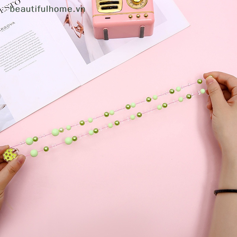 1 Set Dây Chuyền / Vòng Tay Trong Suốt Màu Kẹo Ngọt Họa Tiết Hoạt Hình Dễ Thương Cho Nữ