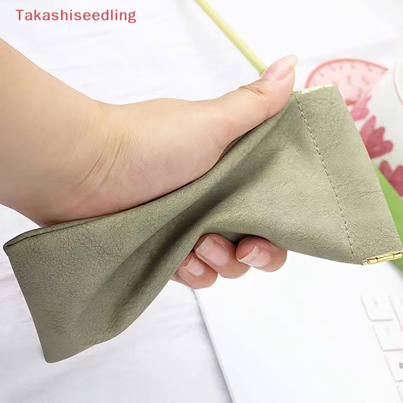 Túi Da PU Đựng Mắt Kính Đóng Kín Tự Động Chống Thấm Nước