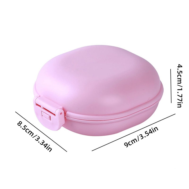 Khay Đựng Xà Phòng Bằng Nhựa Chống Nước Có Nắp Giá Đỡ Phù Hợp Cho Nhà Tắm / Cắm Trại - HSU