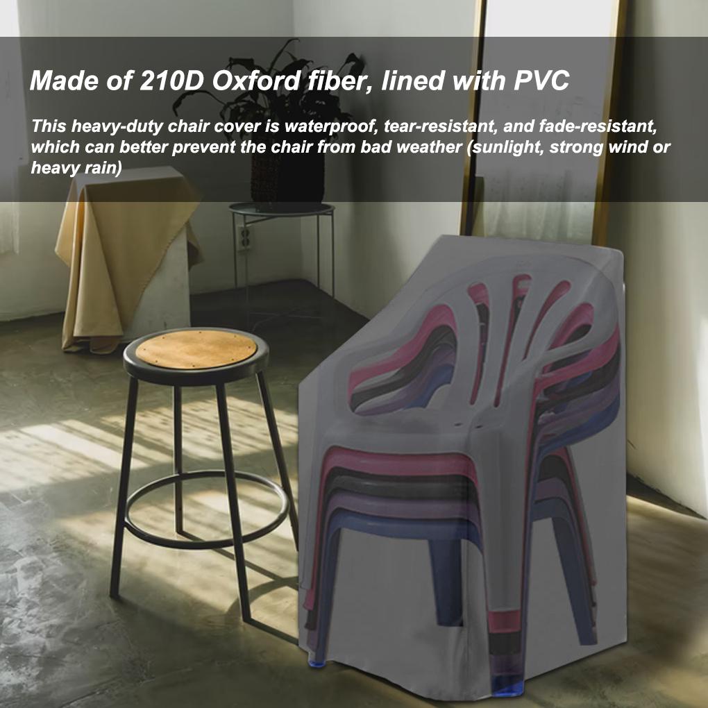 Tấm Phủ Ghế Ngoài Trời Chống Bụi Chống Nước Kích Thước 68x68x72cm