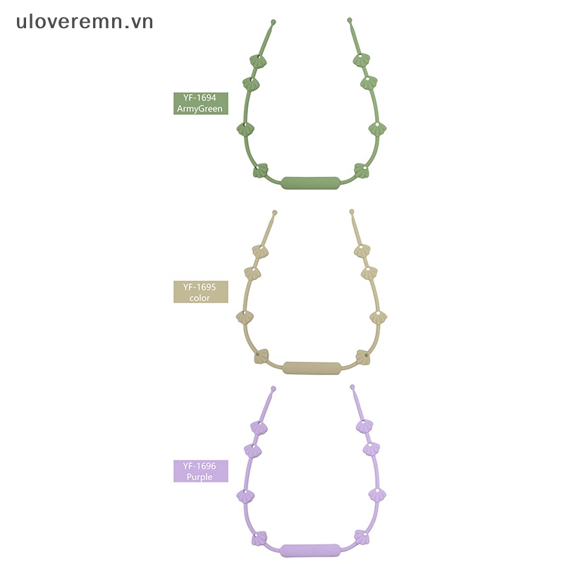Uloveremn Đồ Chơi Dây Xích Núm Vú Giả Chống Thất Lạc Bằng Silicone Dành Cho Trẻ Em