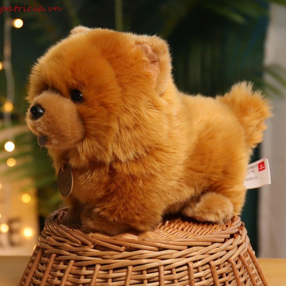 Thú Nhồi Bông Hình Chú Chó Hoạt Hình Đáng Yêu Trang Trí Tiệc Cưới / Giáng Sinh