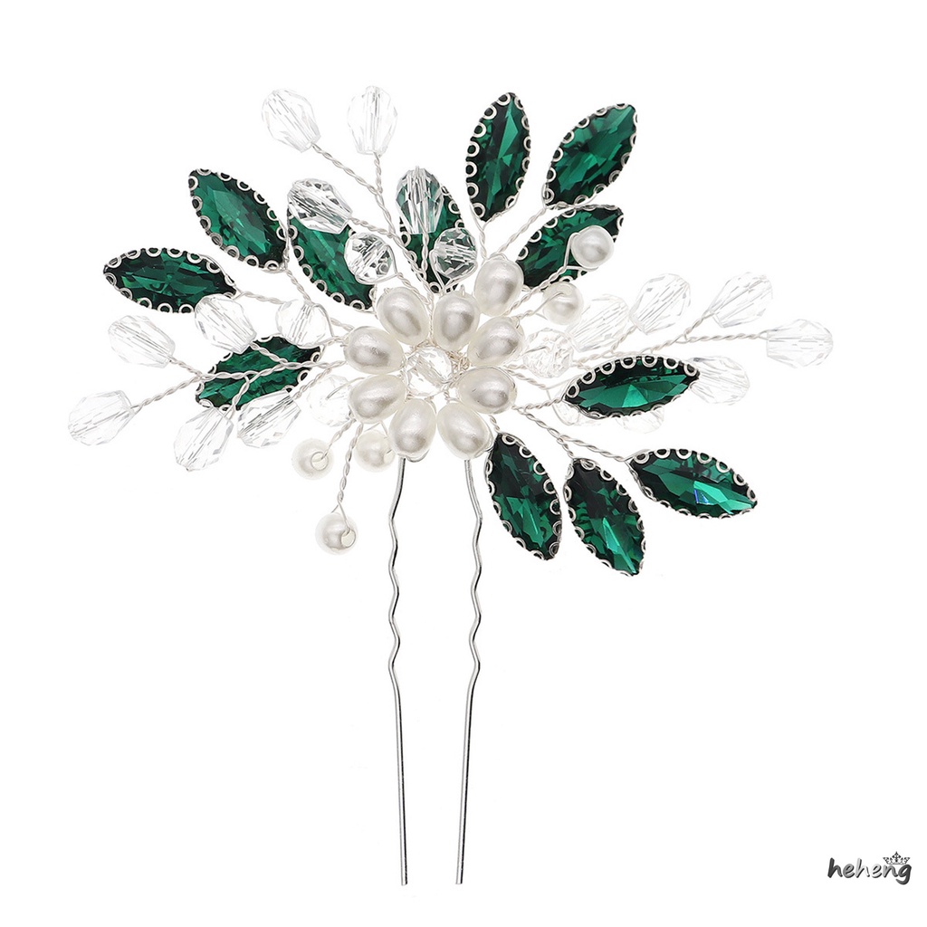 Kẹp TóC HìNh Chữ U ĐíNh Kim Cương Giả ThờI Trang Cho Nữ