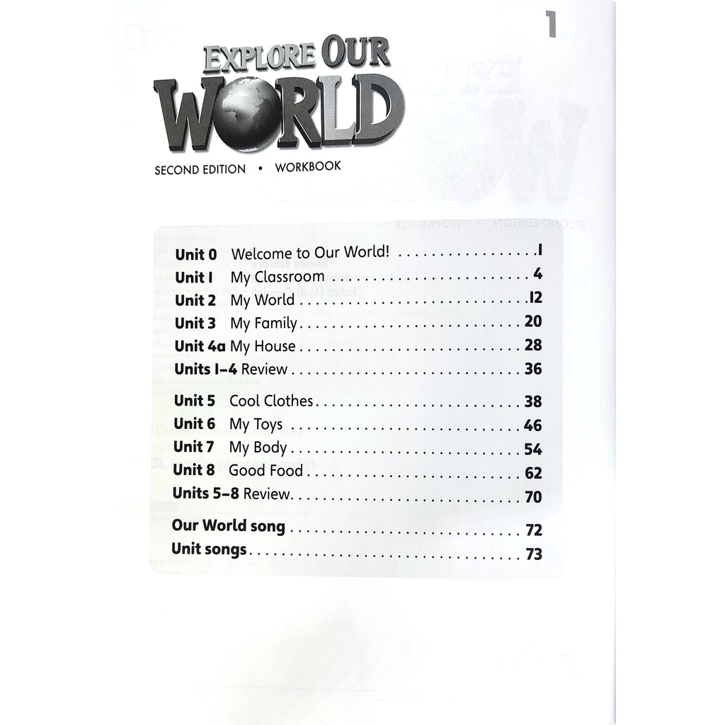 Explore Our World 1: Workbook