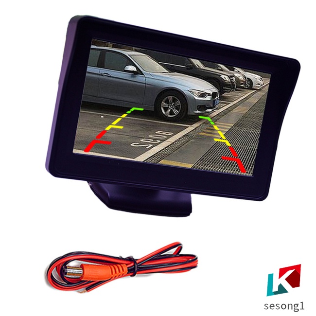 Màn Hình Camera Lùi Xe 2 Chiều Hd 4.3-inch SESONG