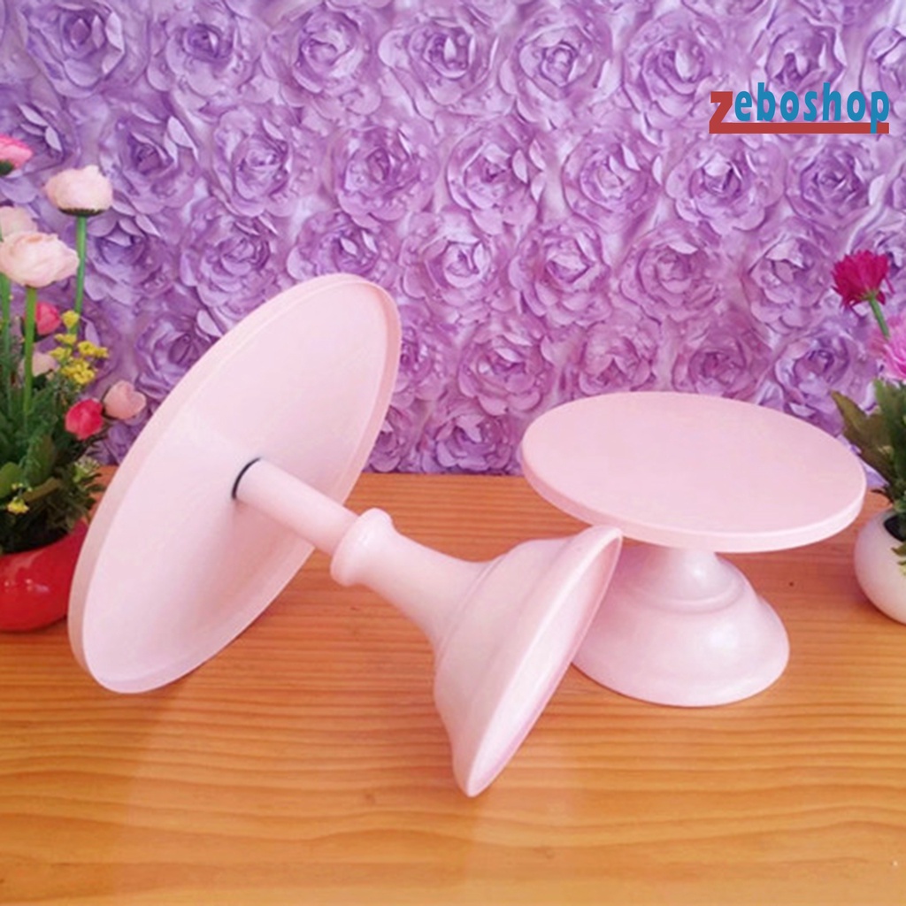 Giá Đỡ Trưng Bày Bánh Kem / Món Tráng Miệng Bằng Kim Loại Chống Trượt Ổn Định