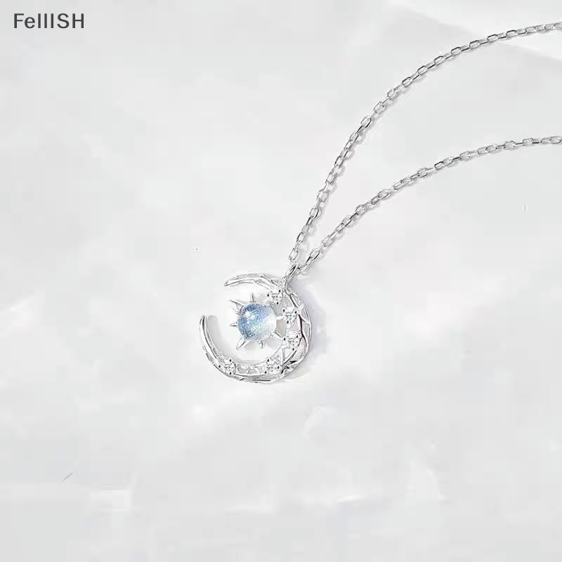 Vòng cổ Mặt Hình Ngôi Sao Và Mặt Trăng Tinh Tế Thời Trang Cho Nữ 439br