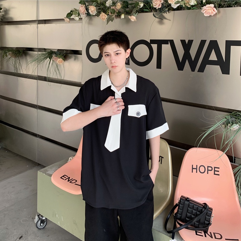 Set Áo Sơ Mi Ngắn Tay Và Quần Short Thời Trang Mùa Hè Cho Nam