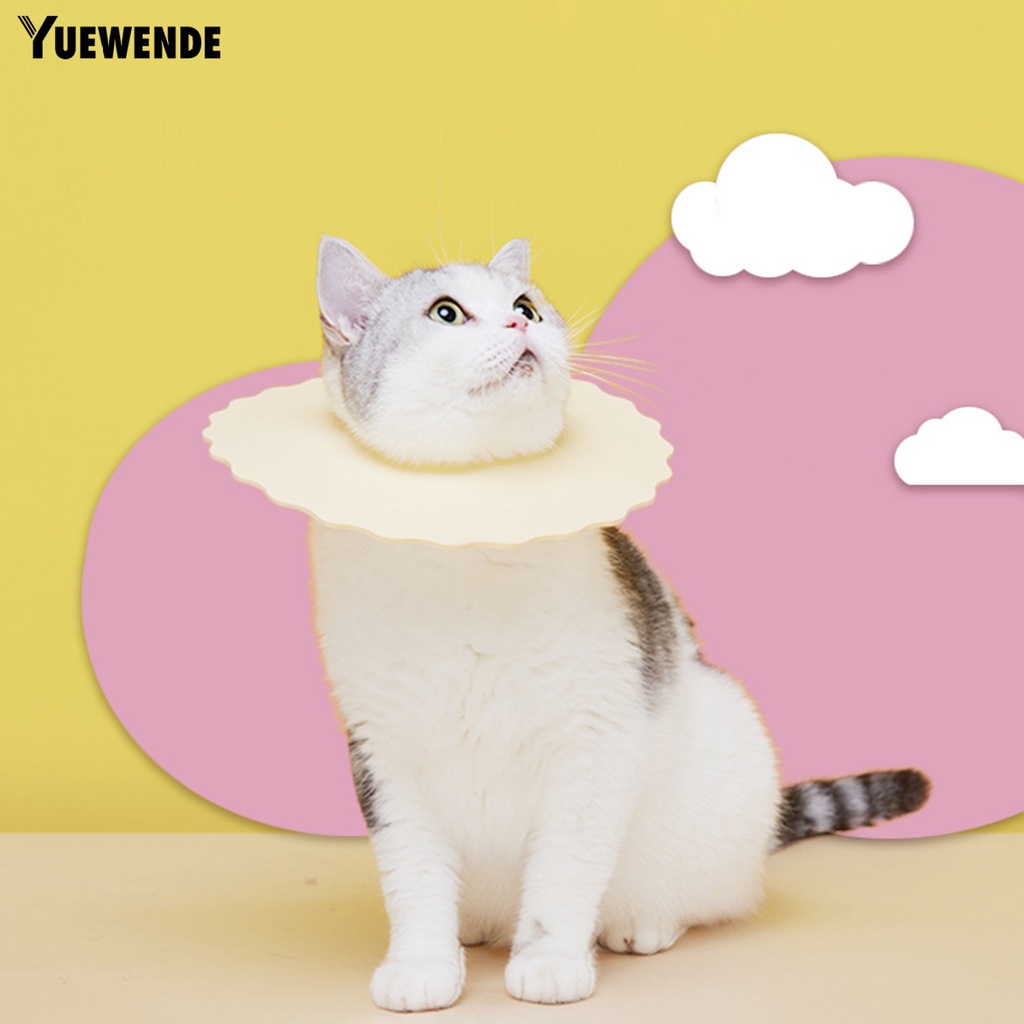 Bộ 5 Vòng Đeo Cổ Chống Cắn / Chống Đá Siêu Nhẹ Bảo Vệ Vết Thương Cho Thú Cưng