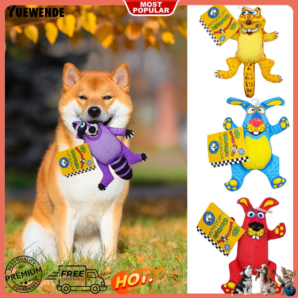 Yq.e Đồ Chơi Phát Ra Tiếng Kêu Hình Động Vật Hoạt Hình Giúp Giảm Căng Thẳng Dành Cho Cún Cưng Chơi Trong Nhà Và