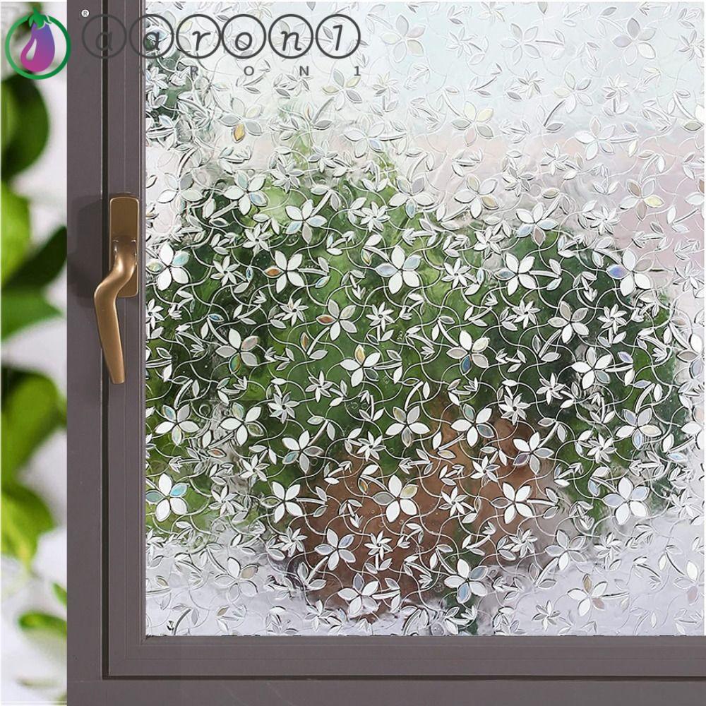 Aaron1 Đề Can Mờ Cách Nhiệt Chống Nắng Không Độc Hại Trang Trí Cửa Sổ Nhà Tắm