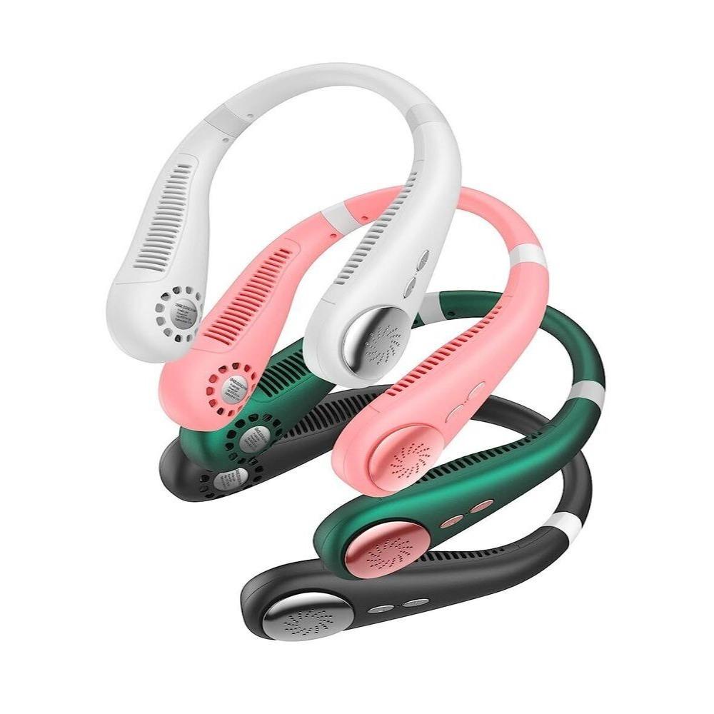 ESPO Quạt Nhỏ Đeo Cổ Không Cánh 4800mAh Sạc Cổng USB Có Thể Điều Chỉnh Tốc Độ Gió