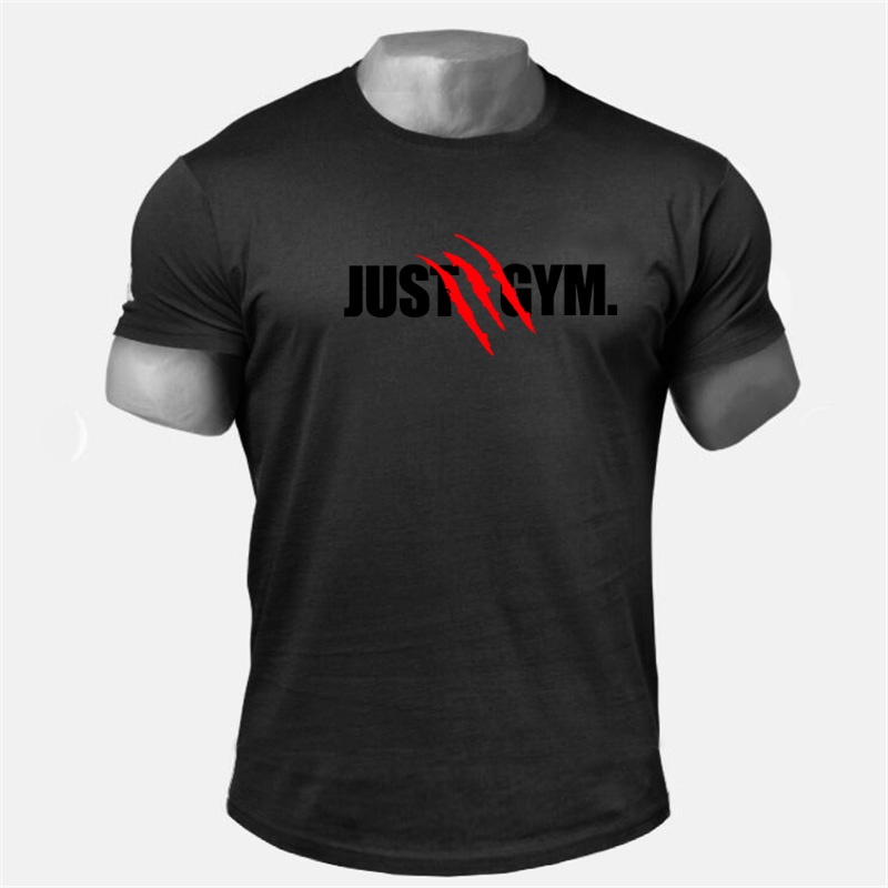 Áo Thun Thể Thao Tay Ngắn In Chữ Năng Động Thời Trang