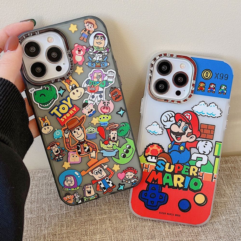 Ốp Điện Thoại Họa Tiết Mario Cho IPhone 11 14 13 12 Pro Max XS XR 7 8 Plus