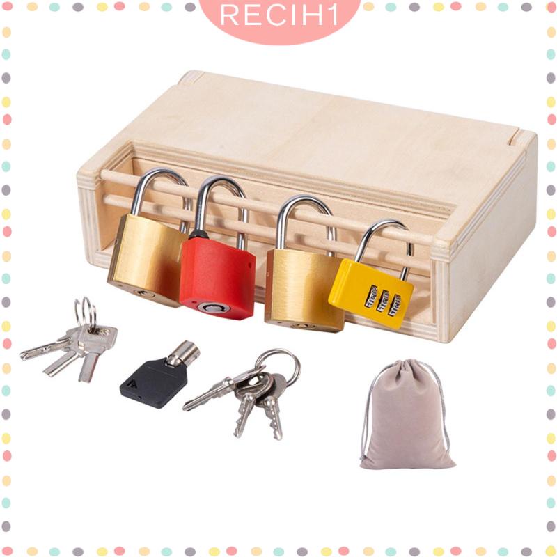 Bộ Đồ Chơi Khóa Di Động Phù Hợp Cho Trẻ Mẫu Giáo