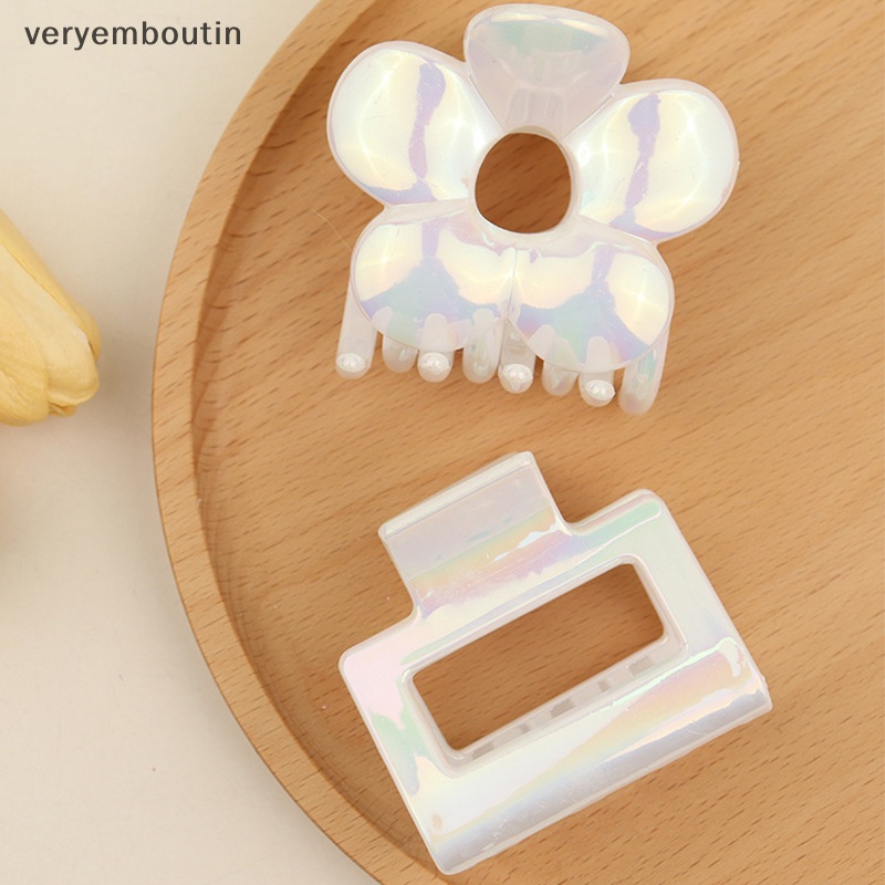 Kẹp Tóc Càng Cua Bằng Nhựa Cỡ Lớn Thời Trang Cho Nữ