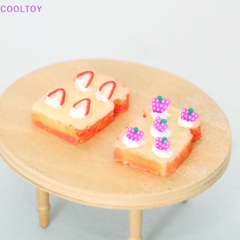 Cooltoy Đồ Chơi Mô Hình Bánh Mì Trái Cây Trang Trí Nhà Búp Bê DIY