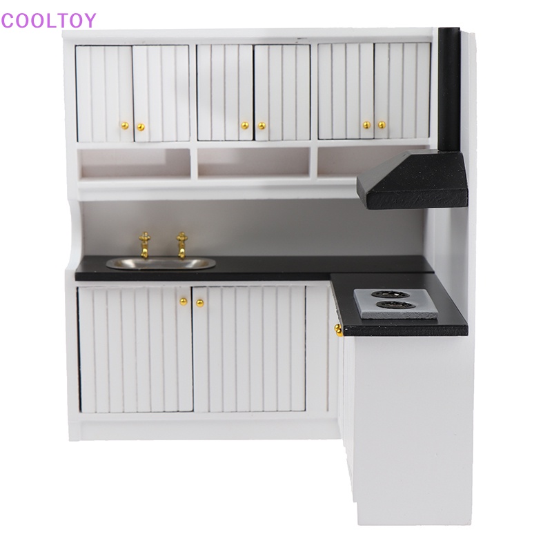 Bộ Mô Hình Đồ Nội Thất Nhà Bếp Trang Trí Nhà Búp Bê Tỉ Lệ 1: 12