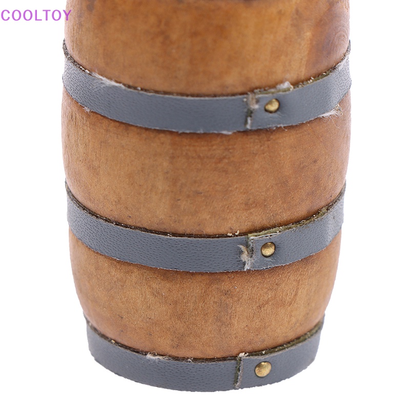 Mô Hình Thùng Rượu Mini Tỉ Lệ 1: 12 Dùng Để Trang Trí Nhà Búp Bê