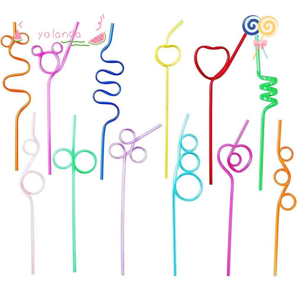 Bộ 20 Ống Hút Cong Dùng Một Lần Tiện Dụng Cho Nhà Bếp / Quán Cà Phê