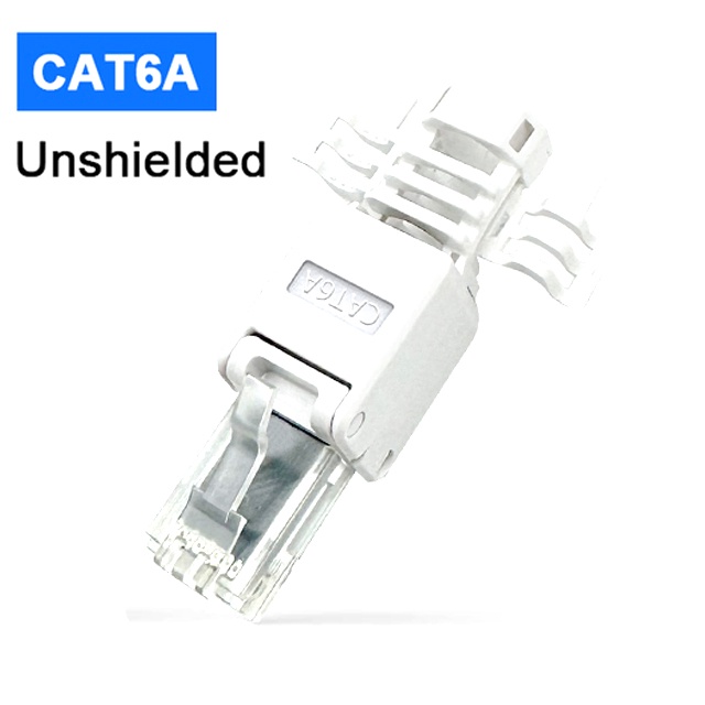 1 Đầu Nối Dây Cáp Mạng Internet RJ45 Cho UTP CAT6A / CAT6 / CAT5E / RJ 45 23awg-26awg