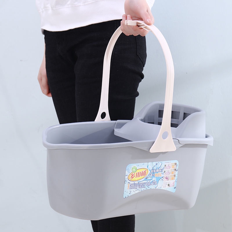 Xô Đựng Nước Hình Chữ Nhật Lười Rảnh Tay Dễ Lau Chùi