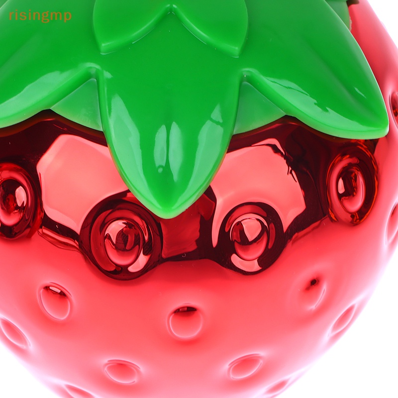 1 Cốc Uống Nước Hawaii Họa Tiết Dâu Tây Kèm Ống Hút Dung Tích 600ML Trang Trí Tiệc Mùa Hè