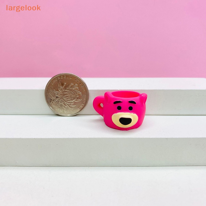 [Lớnlook] Set 5 Món Đồ Chơi Búp Bê DIY Sáng Tạo Phụ Kiện Kẹp Tóc / Cốc Sanrio Mini Cho Nhà Bếp