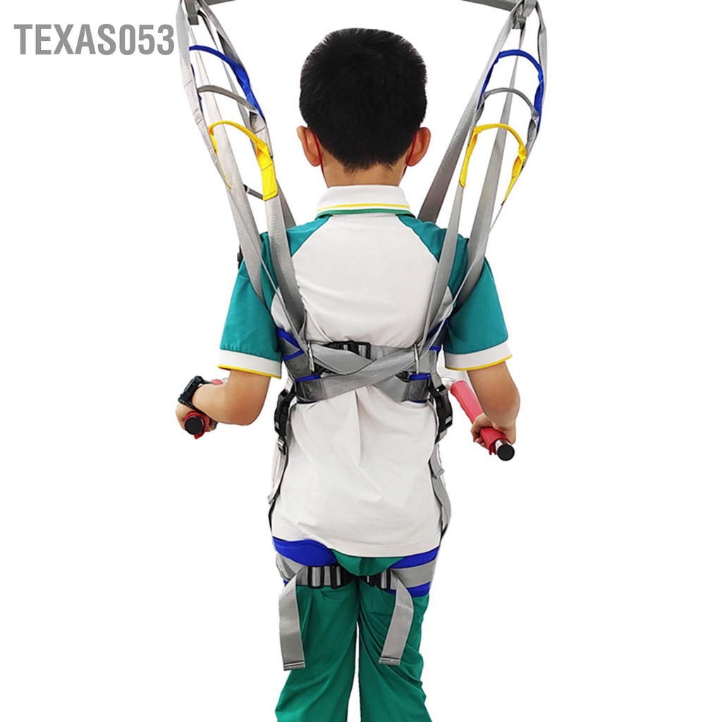 Texas053 Dây đai chuyển cơ thể Hỗ trợ đi bộ Tải trọng 220 5lb Kích thước trẻ em Cáp nâng bệnh nhân cho