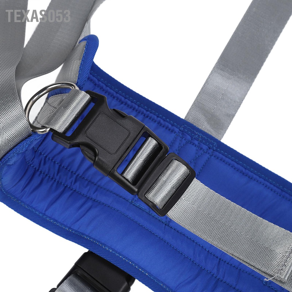 Texas053 Dây đai chuyển cơ thể Hỗ trợ đi bộ Tải trọng 220 5lb Kích thước trẻ em Cáp nâng bệnh nhân cho