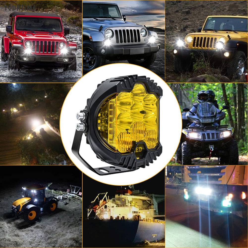 Bộ Đèn Pha Sương Mù 7inch Chất Lượng Cao Cho Xe Hơi Jeep ATV