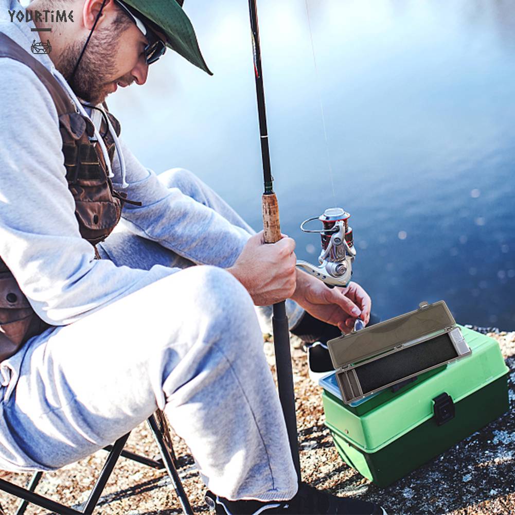 Hộp Đựng Dụng Cụ Câu Cá Bằng Nhựa Cỡ Lớn Chống Thấm Nước Tiện Dụng