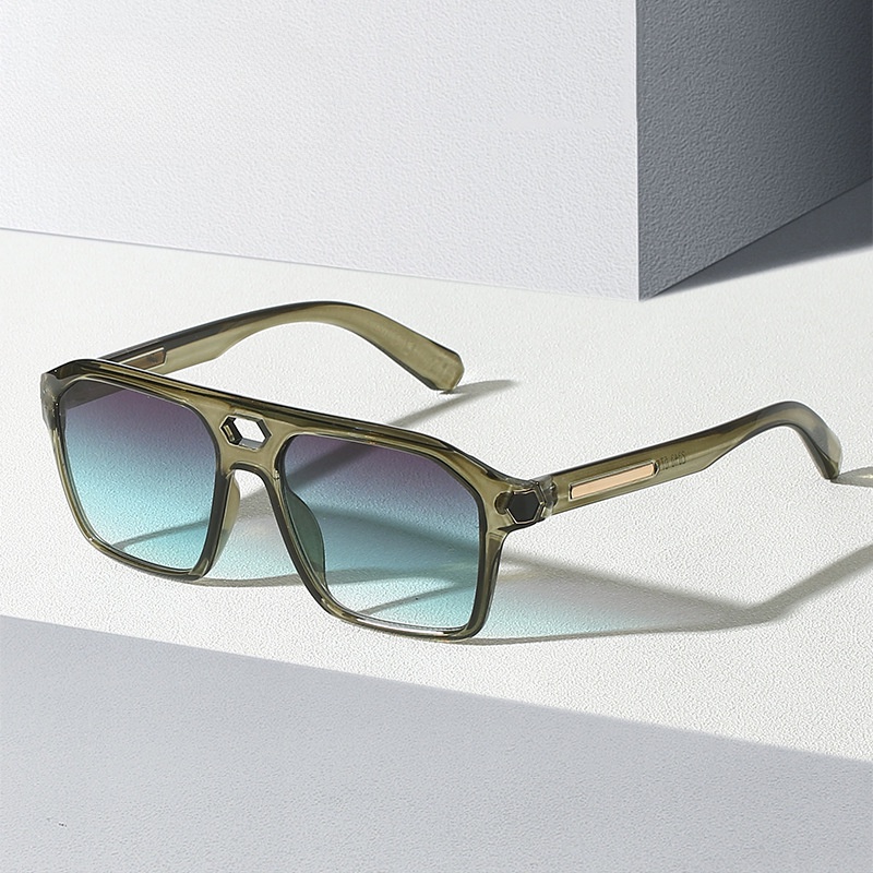 Kính Mát Gọng Vuông Phong Cách vintage Thời Trang Mới Cho Nam