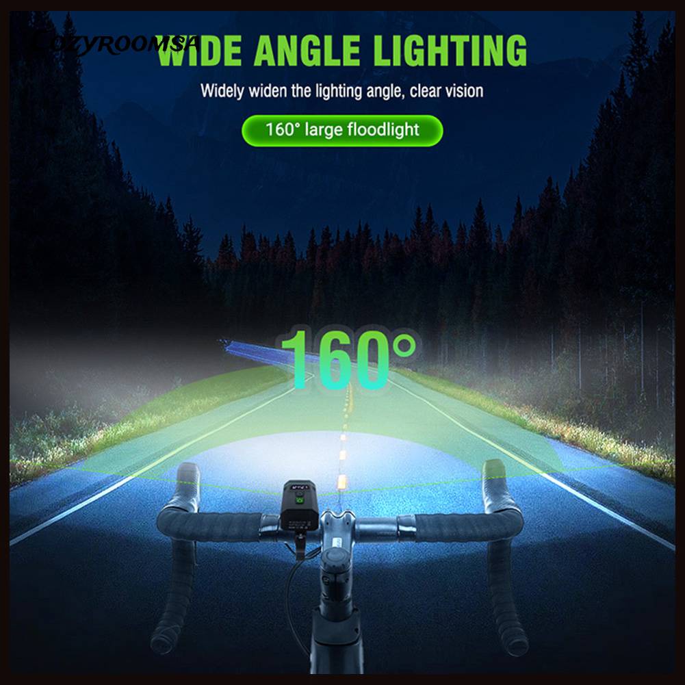 Đèn Pha 10LED 3000LM Cho Xe Đạp