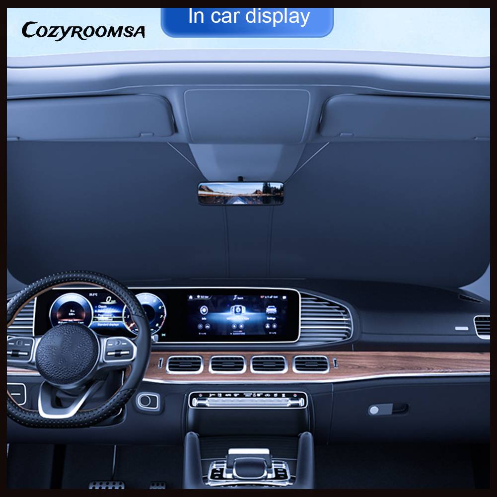 Tấm Che Nắng Có Thể Gập Lại Cho Kính Chắn Gió Xe Hơi Xe Tải SUV