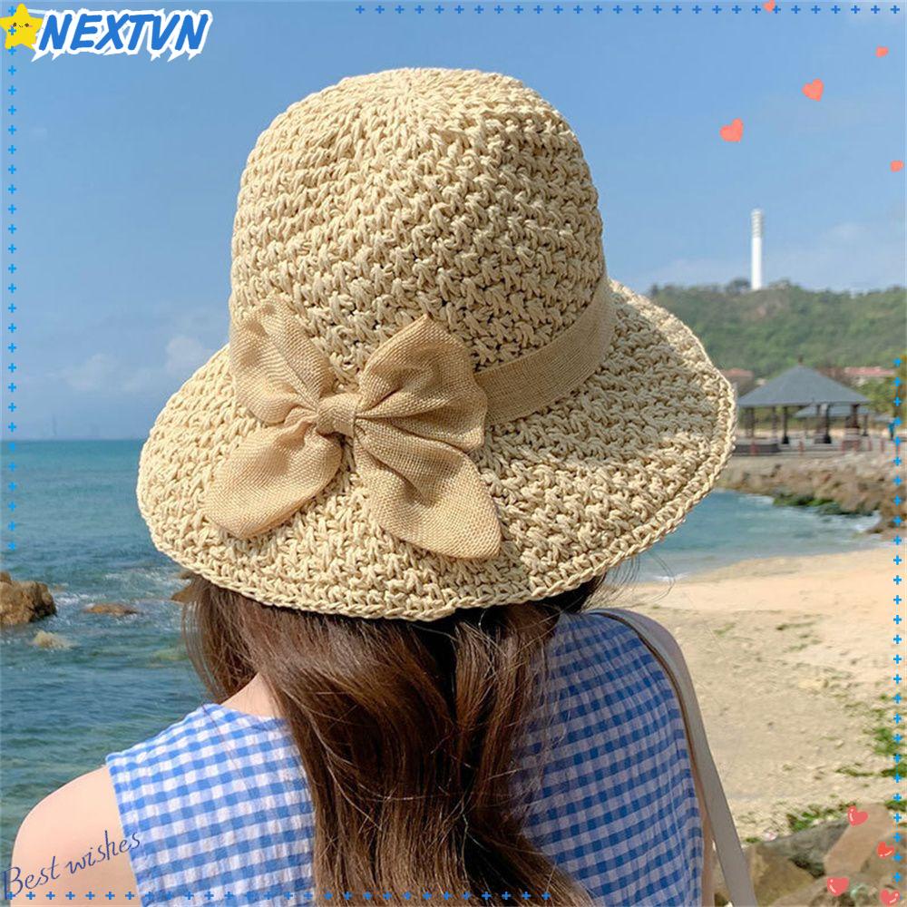 Mũ Rộng Vành Chống Tia UV Thời Trang Đi Biển