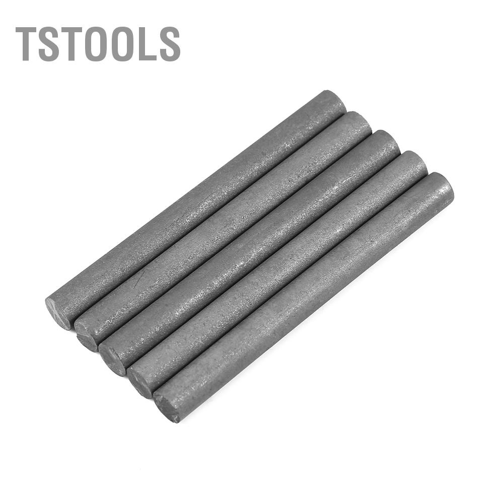TSTOOLS 5 Cái Màu Đen 99.9% Than Chì Xi Lanh Điện Cực Chiều Dài 100mm Đường Kính 10mm