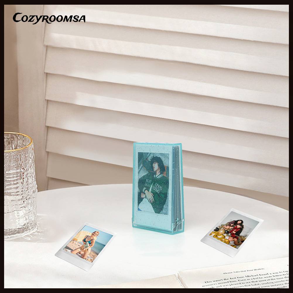 Khung Ảnh 3 Inch Mini Kèm Dây Buộc Dùng Làm Quà Tặng Sinh Nhật