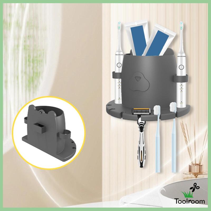 Giá Đỡ Bàn Chải Đánh Răng Bằng Silicone Tiện Dụng Cho Phòng Khách / Phòng Tắm