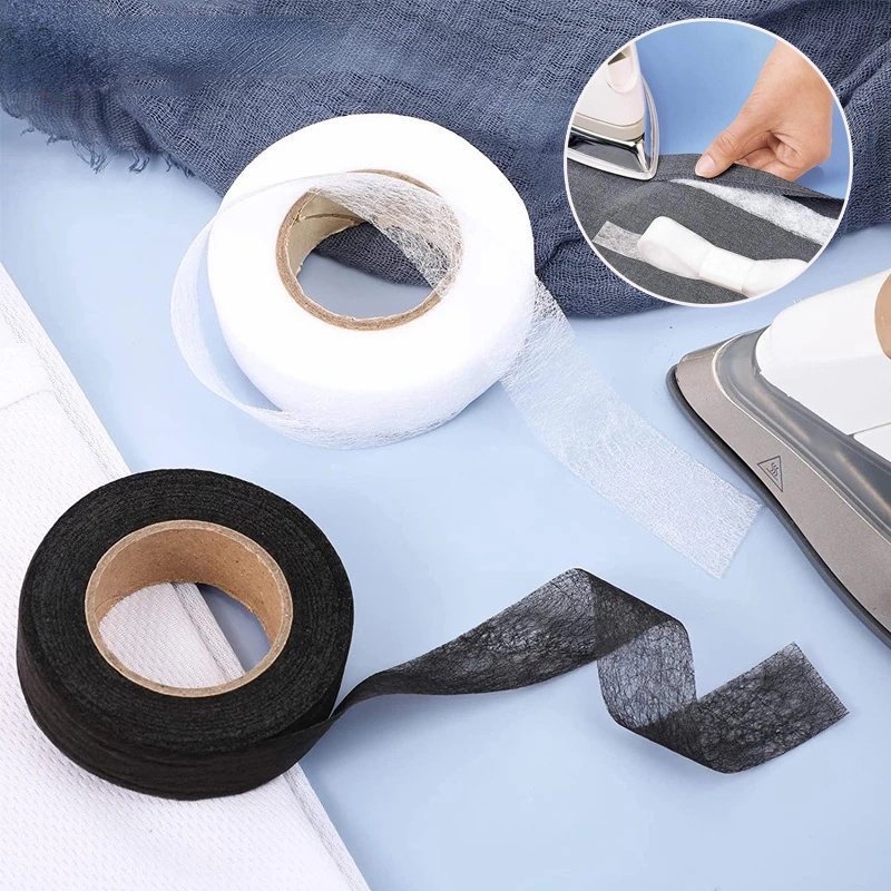 Băng Keo Hai Mặt Bằng Vải Không Dệt Dùng May Vá DIY