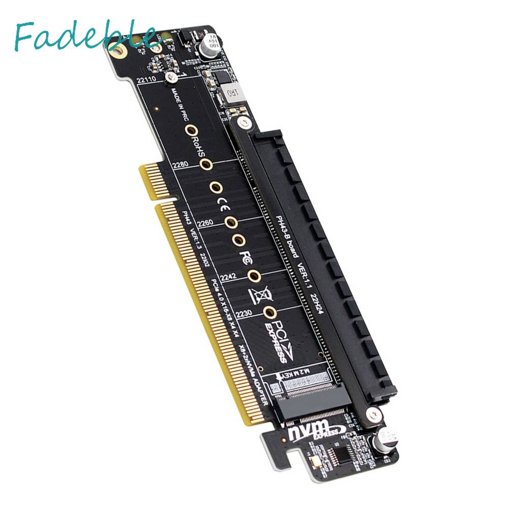 Thẻ Mở Rộng PCIe X16 Sang X8 + X4 + X4 2280 / 2260 / 2242 / 2230 SSD