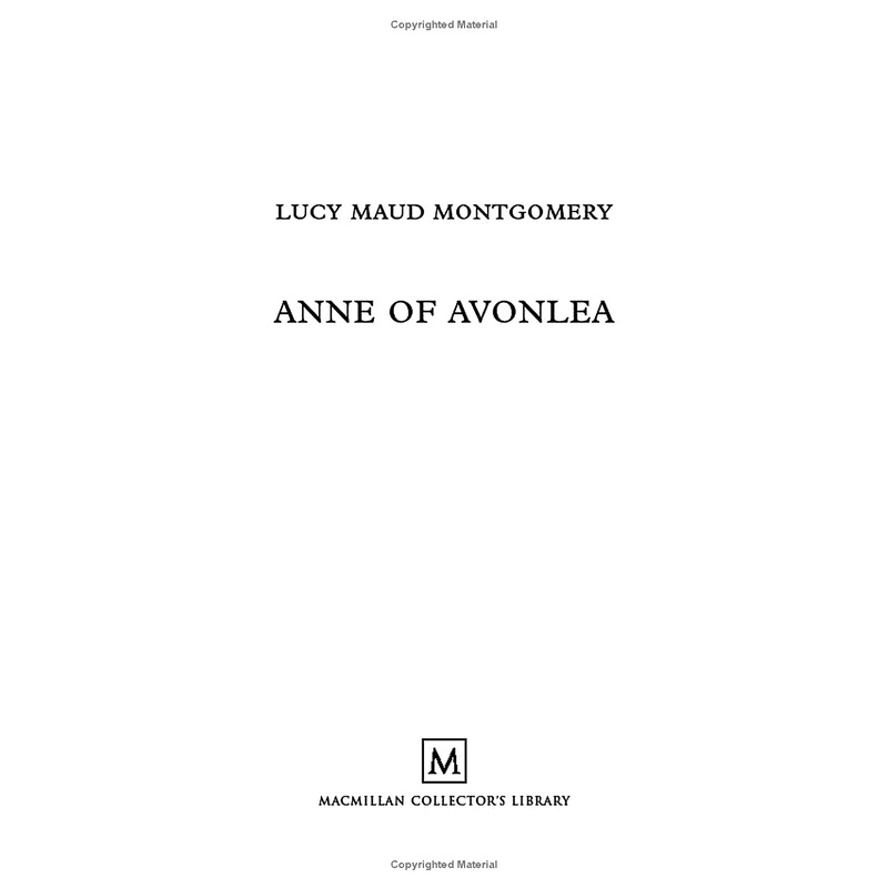 Anne Of Avonlea