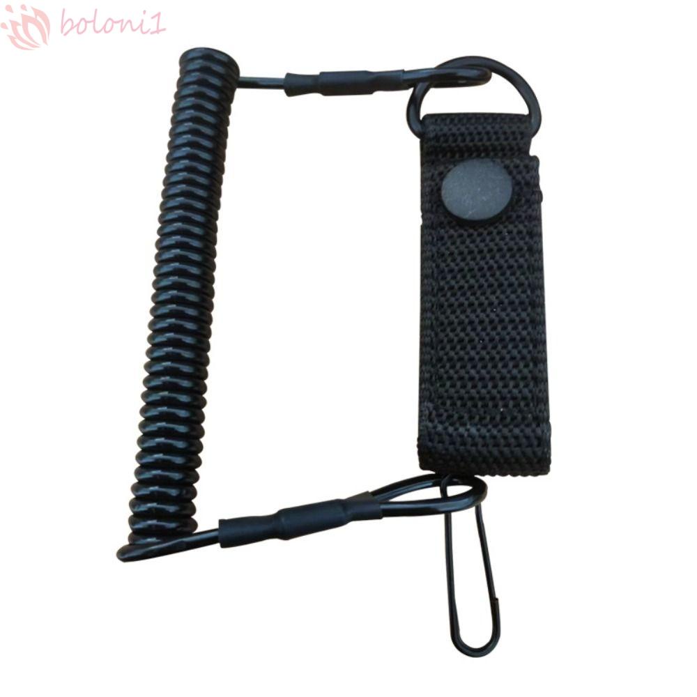 Dây Lò Xo Co Giãn Chống Thất Lạc Có Thể Thu Gọn Gắn Điện Thoại / Móc Khóa Tiện Dụng