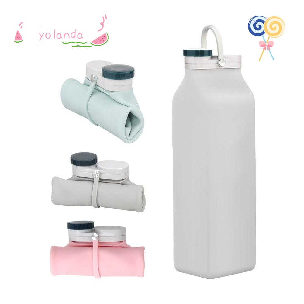 Bình Nước Silicone Thiết Kế Nhỏ Gọn Dùng Khi Đi Du Lịch