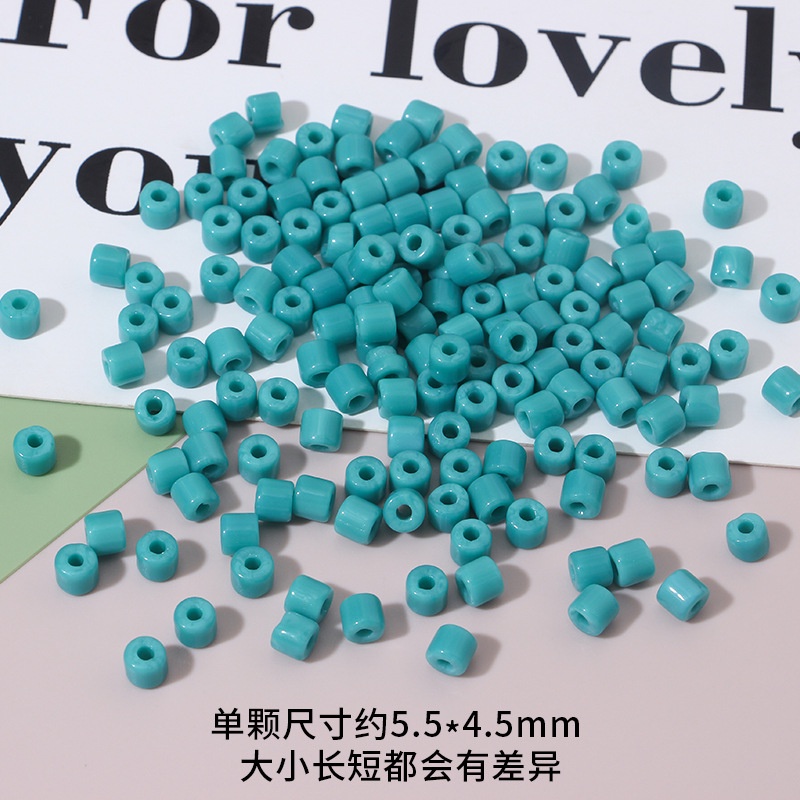 Túi Hạt Xỏ Lỗ Làm Trang Sức Thủ Công 100g 5.5 * 4.5mm