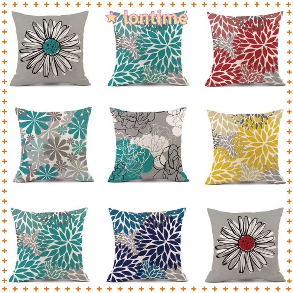 Bộ 4 Vỏ Gối Chống Thấm Nước Đơn Giản Trang Trí Sân Vườn