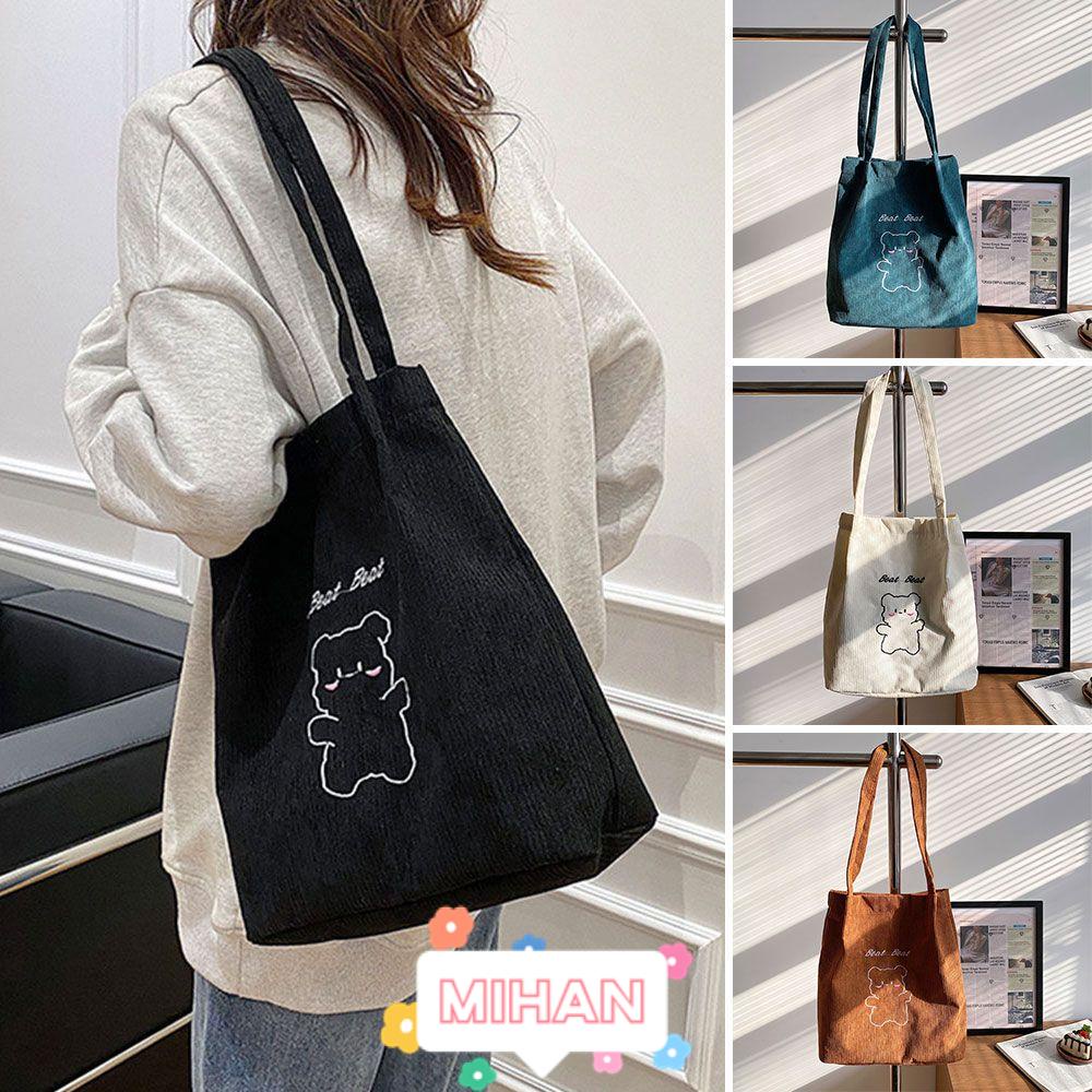 Túi Tote Đeo Vai Hình Gấu Dễ Thương MIHAN1