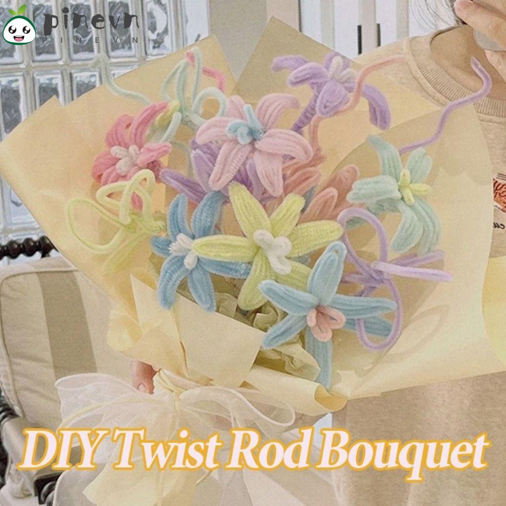 Bó Hoa Nhồi Bông Trang Trí Tiệc Cưới|Bảng Màu Sắc Dùng Làm Đồ Thủ Công DIY