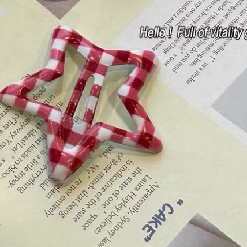 Kẹp Tóc Hình Ngôi Sao Năm Cánh Xinh Xắn Cho Nữ