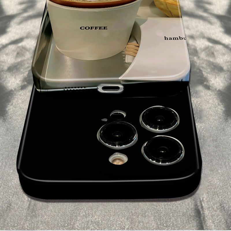 Ốp Điện Thoại Cao Cấp Chống Sốc Màu Cà Phê 6In Cho Iphone 6In121114Ốp Điện Thoại Thiết Kế Đơn Giản Thời Trang Cho Pro78 Simple plus13 Utt 13